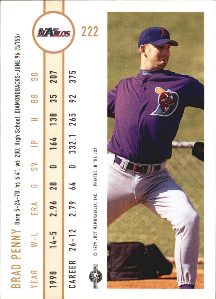B6666- 1999 Just Baseball Card #s 1-250 +Rookies -You Pick- 15+ FREE US SHIP - Picture 421 of 476