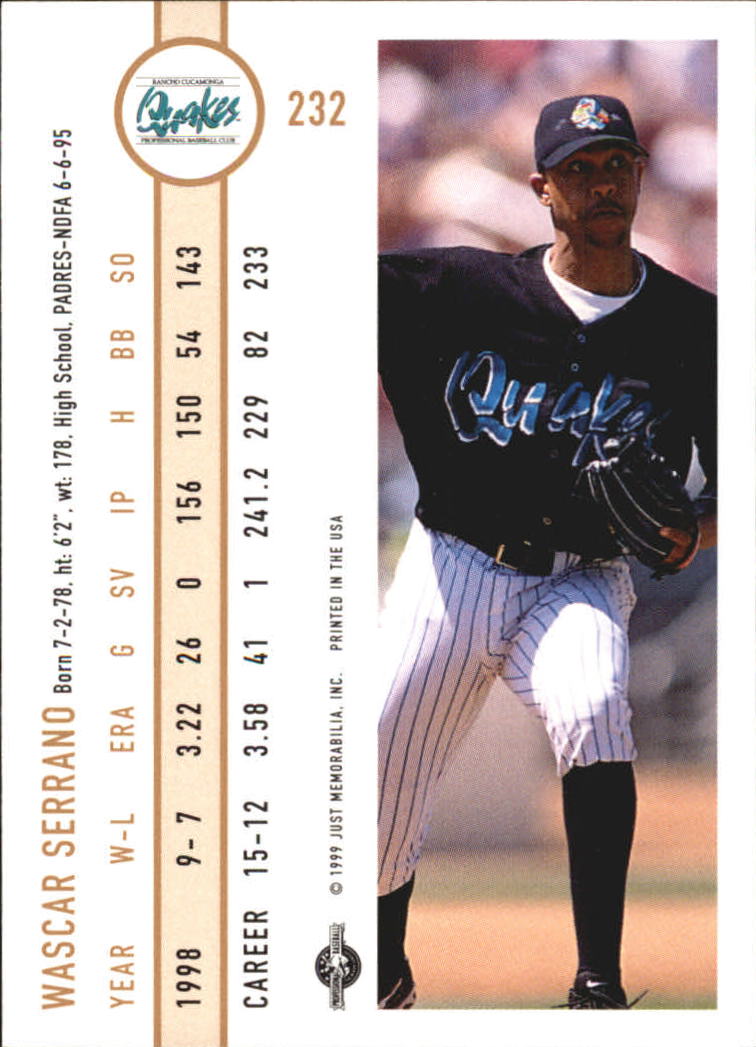 B6666- 1999 Just Baseball Card #s 1-250 +Rookies -You Pick- 15+ FREE US SHIP - Picture 440 of 476
