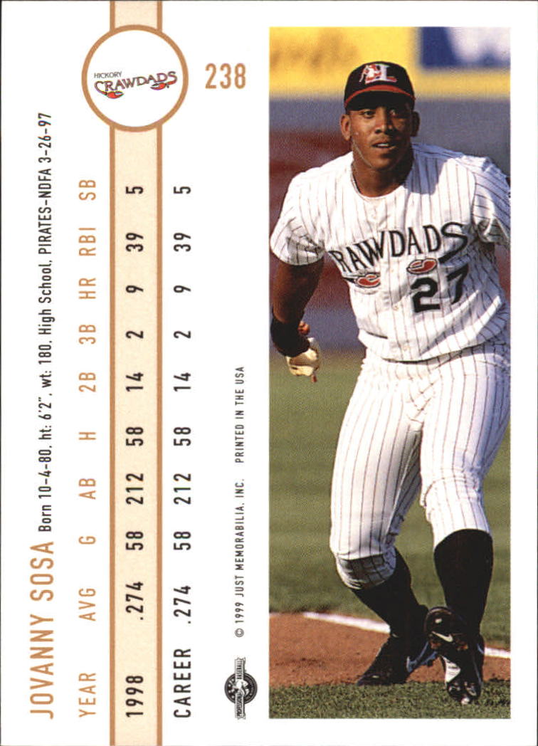 B6666- 1999 Just Baseball Card #s 1-250 +Rookies -You Pick- 15+ FREE US SHIP - Picture 452 of 476