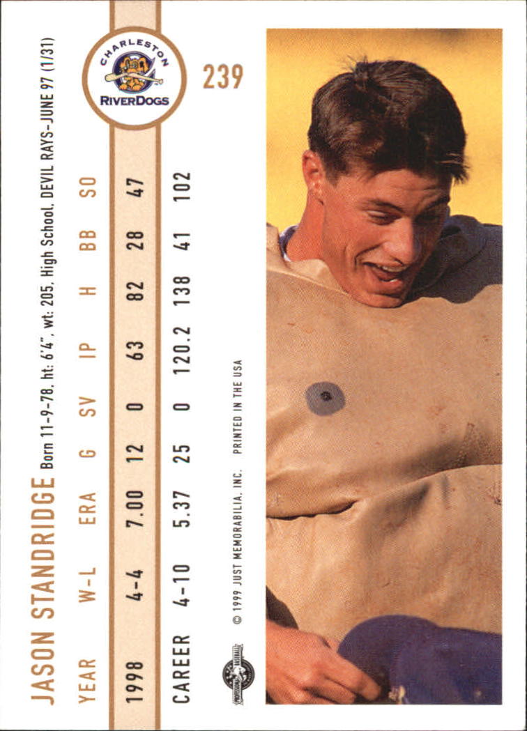 B6666- 1999 Just Baseball Card #s 1-250 +Rookies -You Pick- 15+ FREE US SHIP - Picture 454 of 476