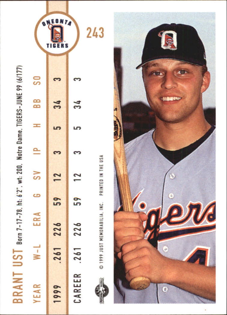 B6666- 1999 Just Baseball Card #s 1-250 +Rookies -You Pick- 15+ FREE US SHIP - Picture 462 of 476