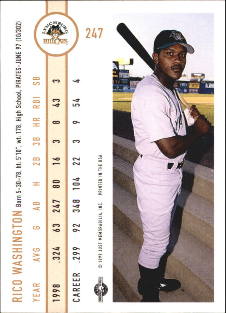 B6666- 1999 Just Baseball Card #s 1-250 +Rookies -You Pick- 15+ FREE US SHIP - Picture 470 of 476