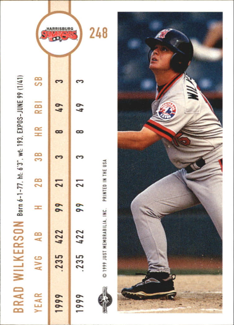 B6666- 1999 Just Baseball Card #s 1-250 +Rookies -You Pick- 15+ FREE US SHIP - Picture 472 of 476