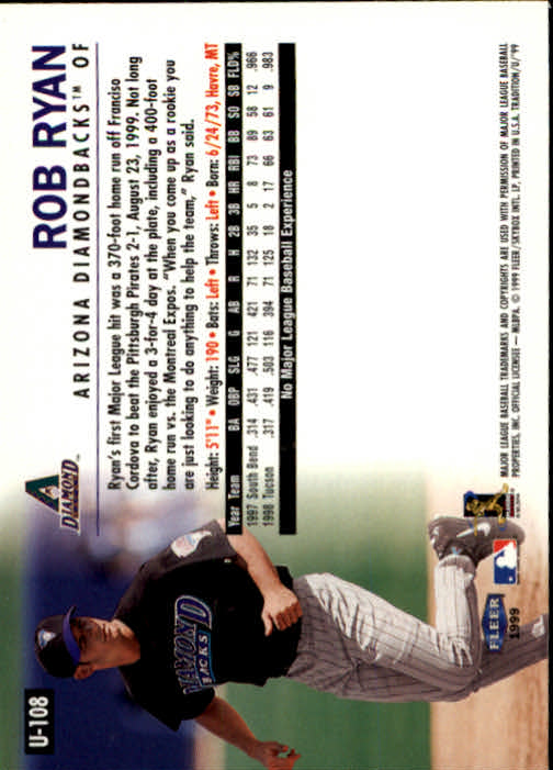 Sports Card Back