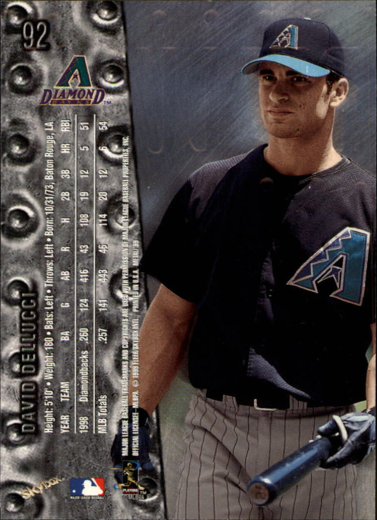 1999 Fleer Metal Universe Baseball Card #1-250 - Choose Your Card