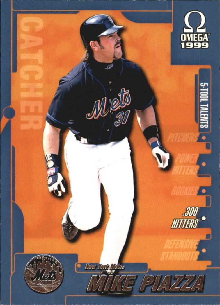 1999 Pacific Omega 5-Tool Talents #22 Mike Piazza