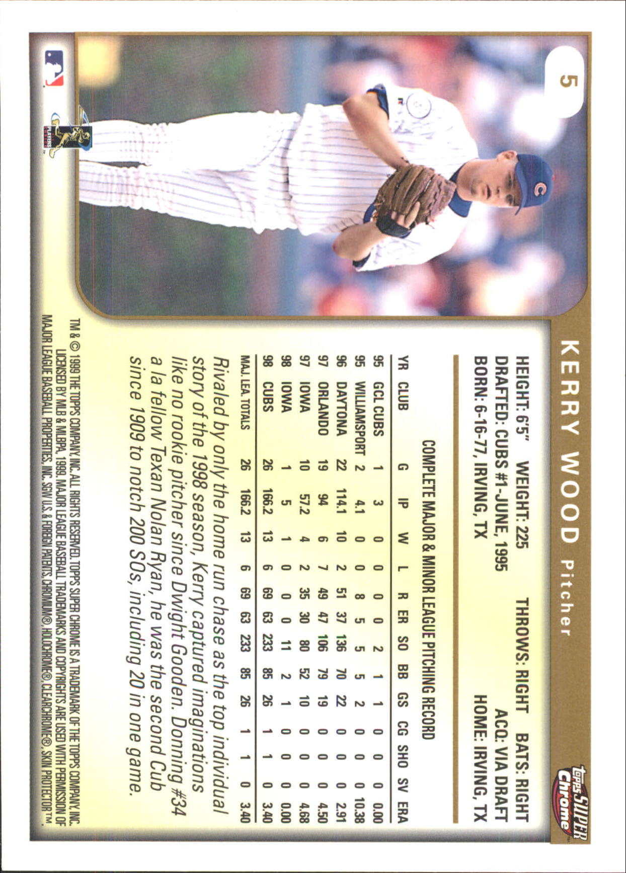B6652- 1999 Topps SuperChrome GRANDES BB Tarjetas 1-36 -Tú eliges- 15+ ENVÍO GRATUITO A EE. UU. - Imagen 11 de 73