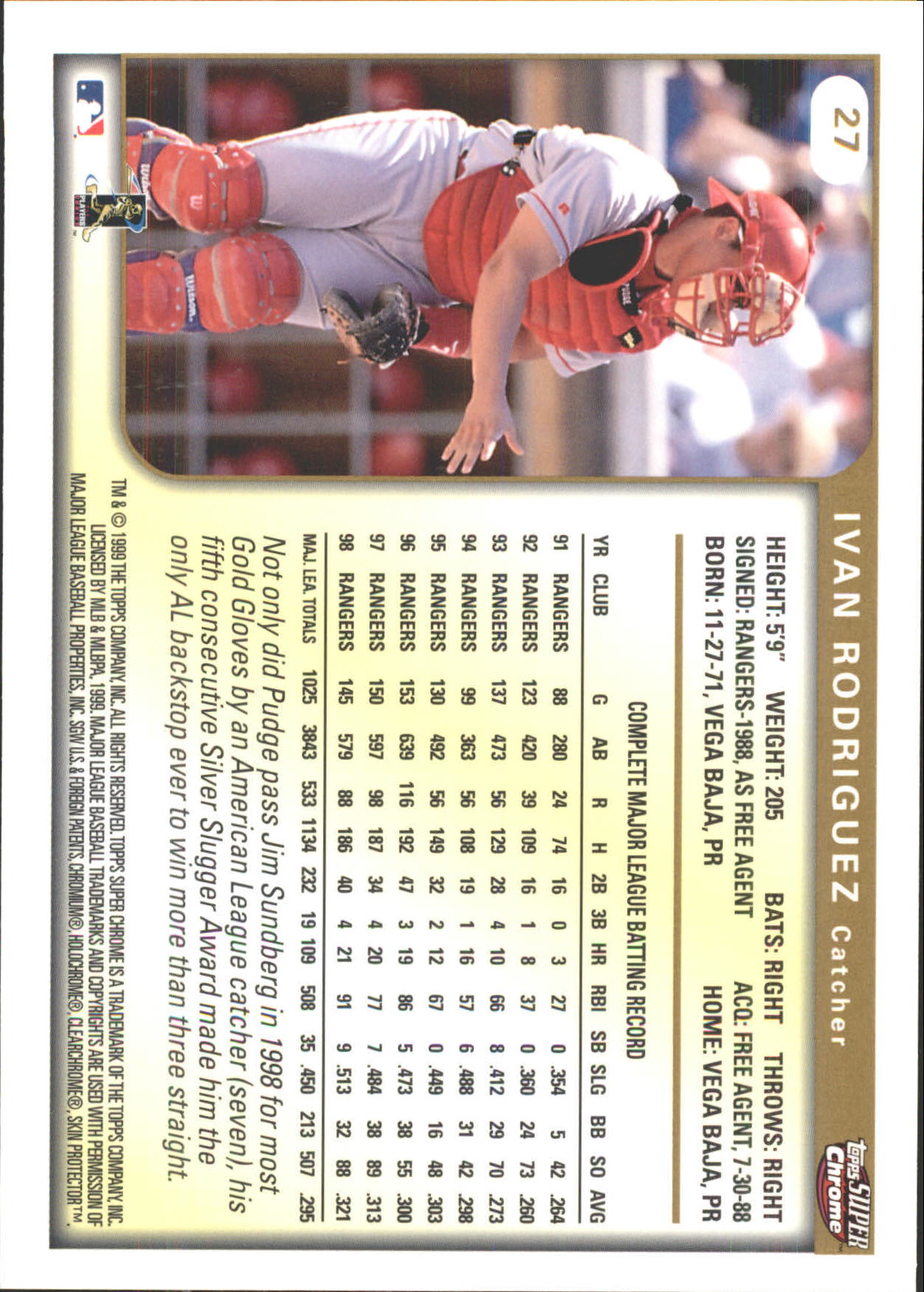 B6652- 1999 Topps SuperChrome GRANDES BB Tarjetas 1-36 -Tú eliges- 15+ ENVÍO GRATUITO A EE. UU. - Imagen 55 de 73