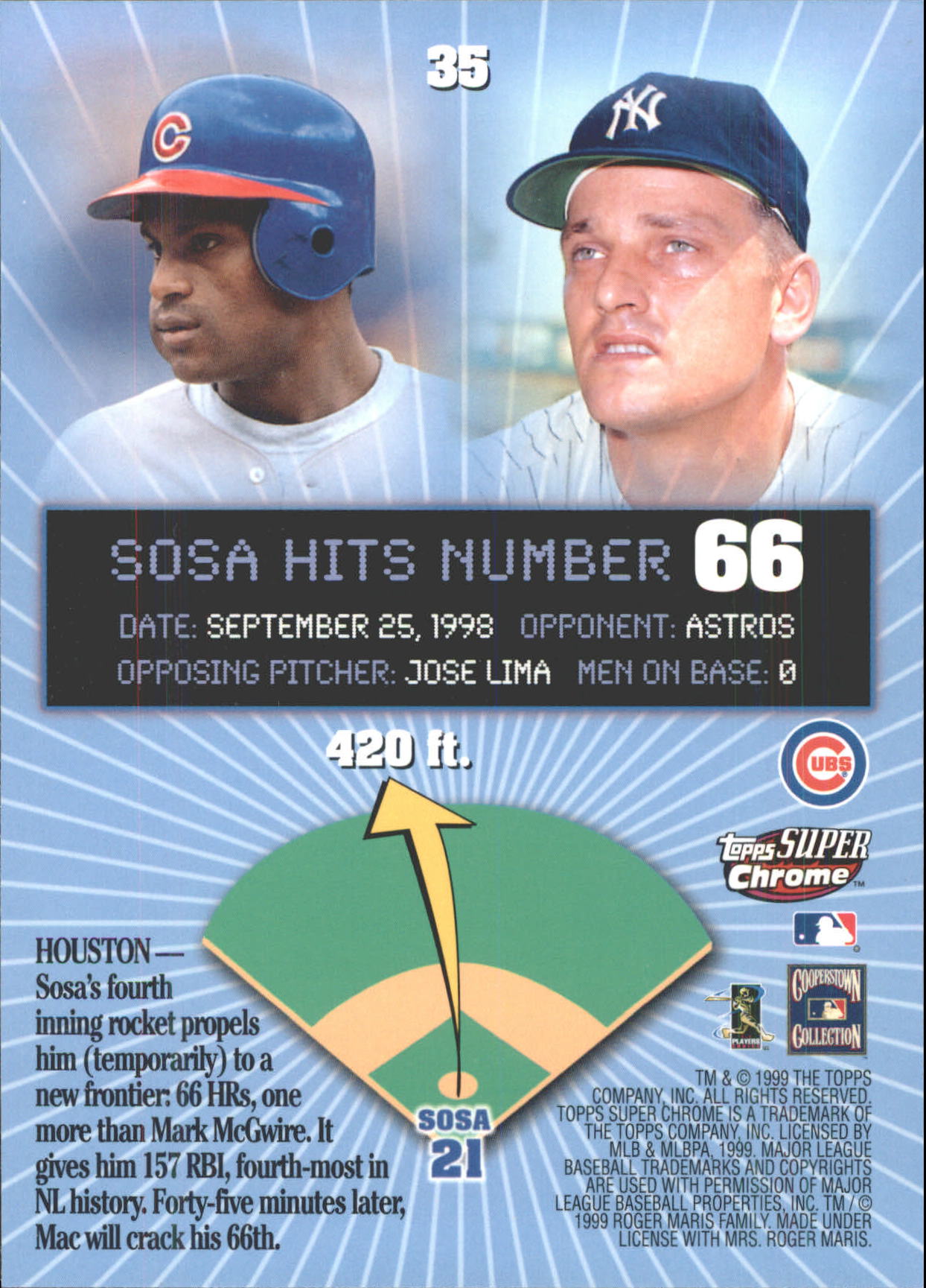 B6652- 1999 Topps SuperChrome GRANDES BB Tarjetas 1-36 -Tú eliges- 15+ ENVÍO GRATUITO A EE. UU. - Imagen 71 de 73