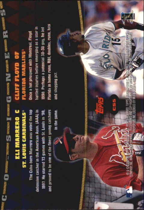 1999 Stadium Club Co-Signers #CS5 C.Floyd/E.Marrero D on Fanatics