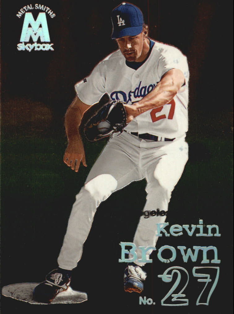1999 SkyBox Molten Metal #84 Kevin Brown MS