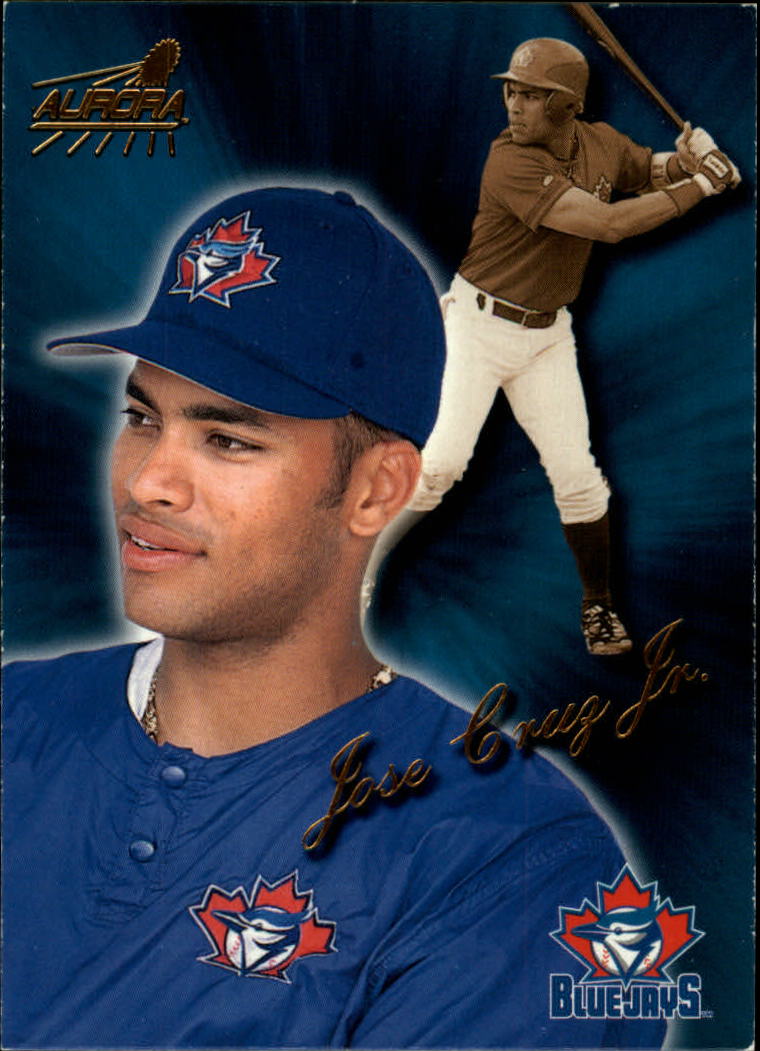 SIGNED photo JOSE CRUZ JR #2 Toronto Blue Jays