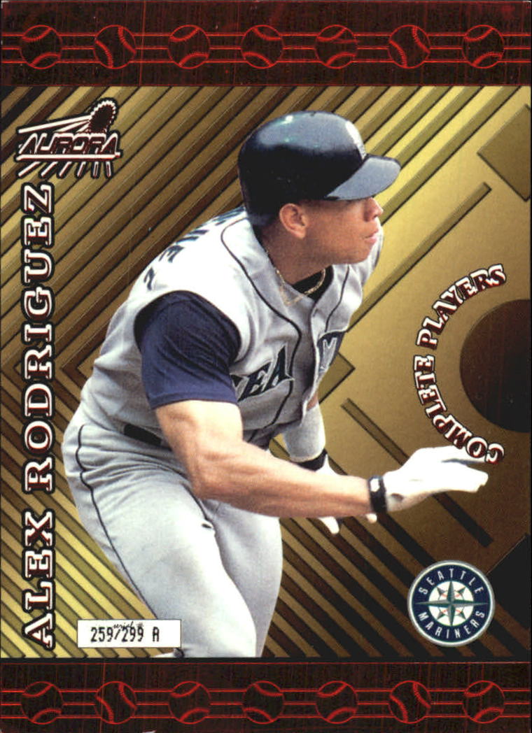1999 Aurora Complete Players #10A Alex Rodriguez