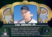 1999 Crown Royale #22 Cal Ripken back image