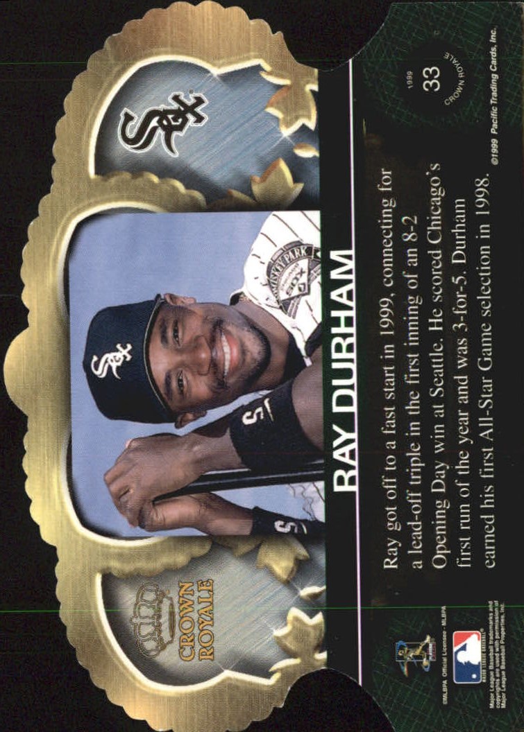 1999 Crown Royale #33 Ray Durham back image