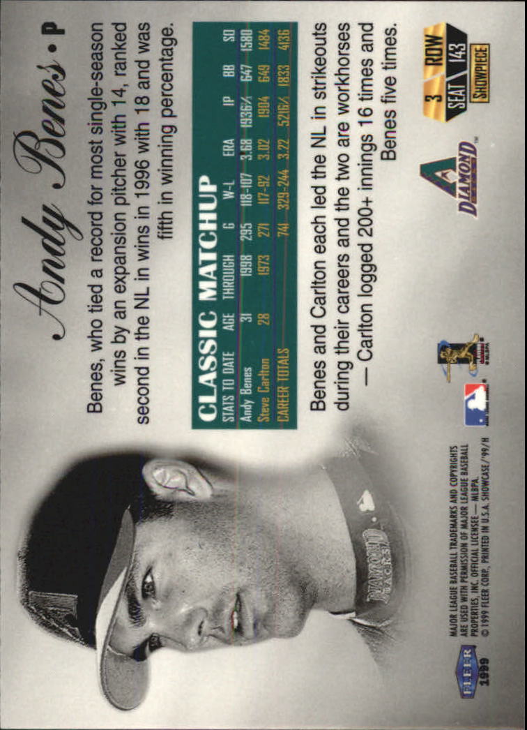 A4358- 1999 Flair Showcase Row 3 BB Card #s 1-144 You Pick- 15+ FREE US SHIP - Picture 184 of 188
