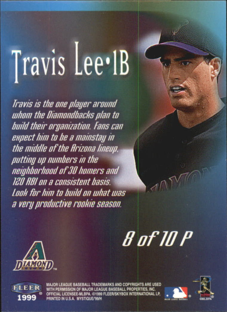 1999 Fleer Mystique Baseball "Prophetic" Insert Cards - Picture 7 of 7