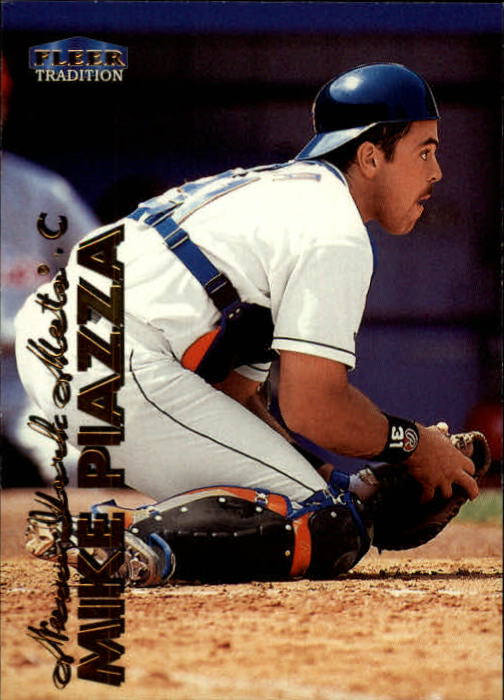 1999 Fleer Tradition #41 Mike Piazza