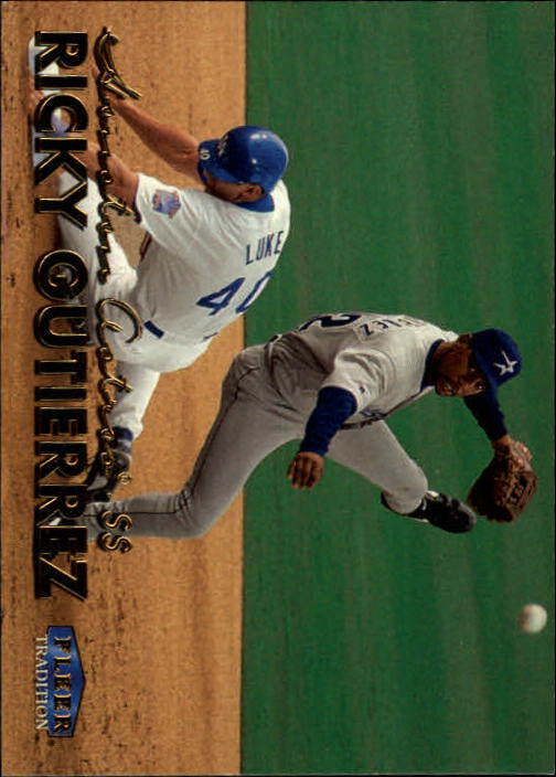 1999 Fleer Tradition Baseball "Main Set" Base Cards #401 to #600 - Picture 28 of 397