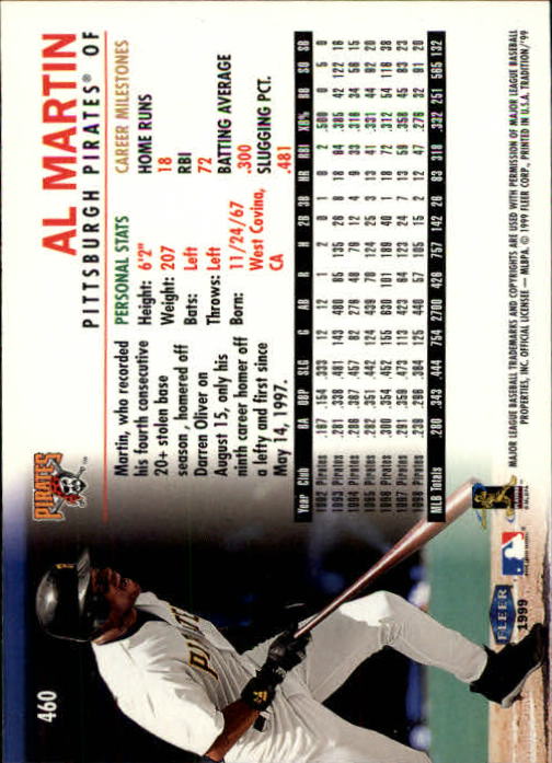 1999 Fleer Tradition Baseball "Main Set" Base Cards #401 to #600 - Picture 119 of 397