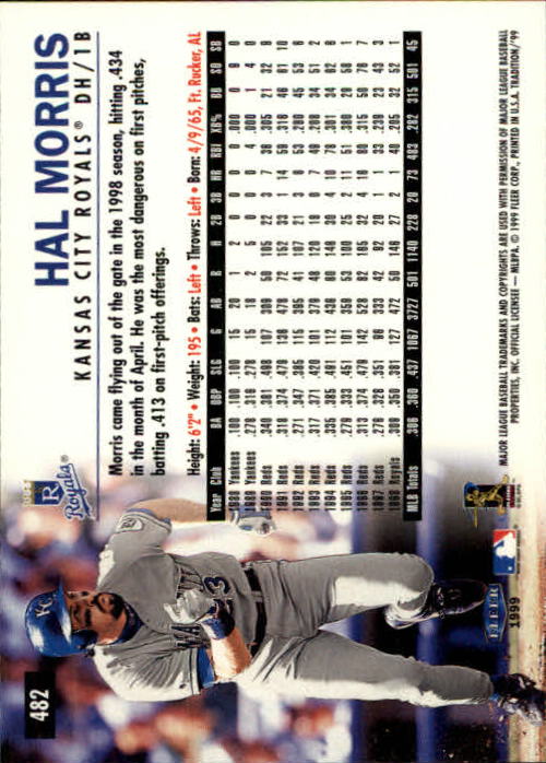 1999 Fleer Tradition Baseball "Main Set" Base Cards #401 to #600 - Picture 163 of 397