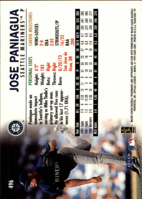 1999 Fleer Tradition Baseball "Main Set" Base Cards #401 to #600 - Picture 191 of 397