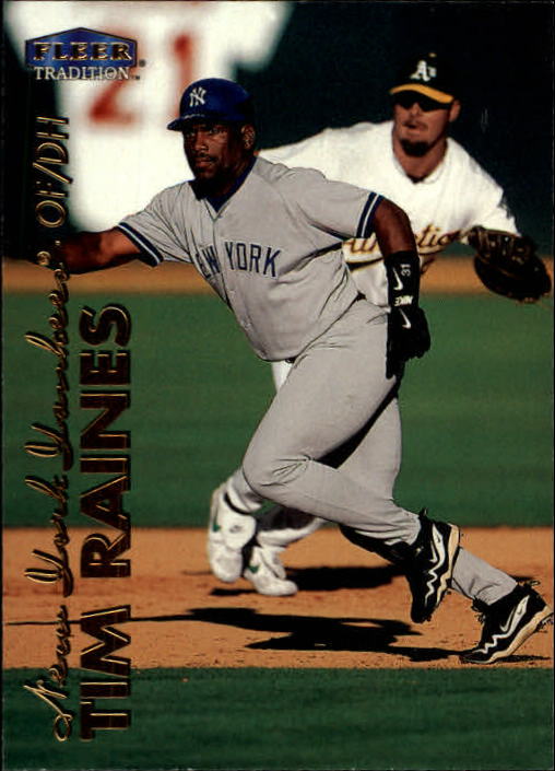1999 Fleer Tradition Baseball "Main Set" Base Cards #401 to #600 - Picture 268 of 397