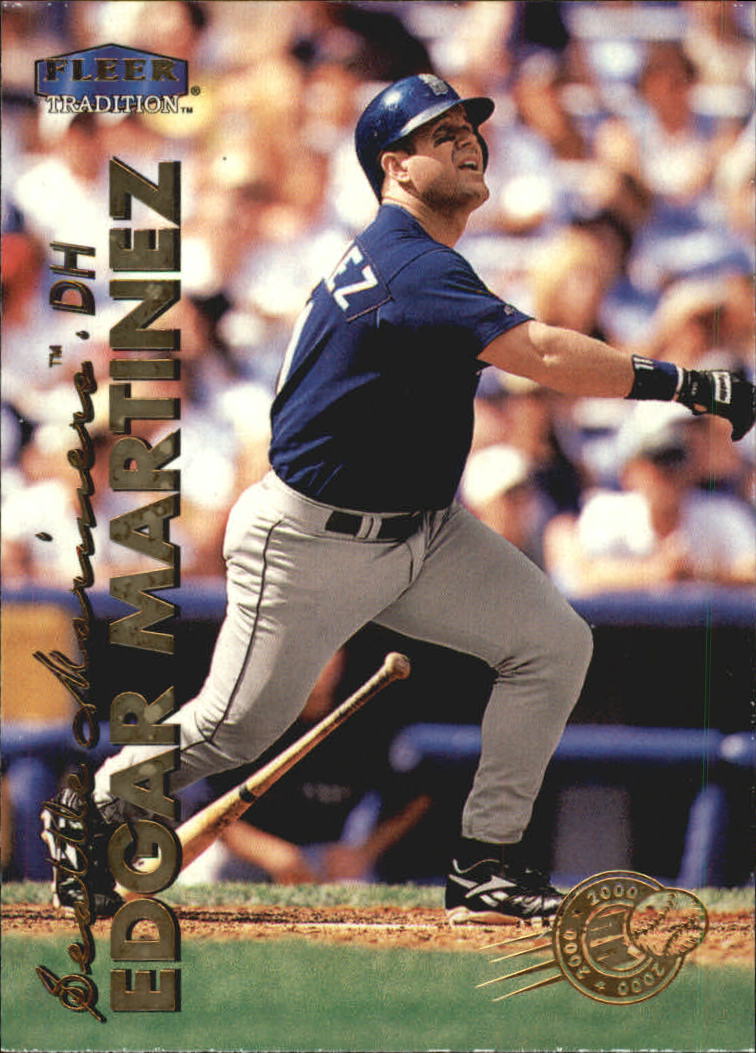 1999 Fleer Tradition Millenium #173 Edgar Martinez