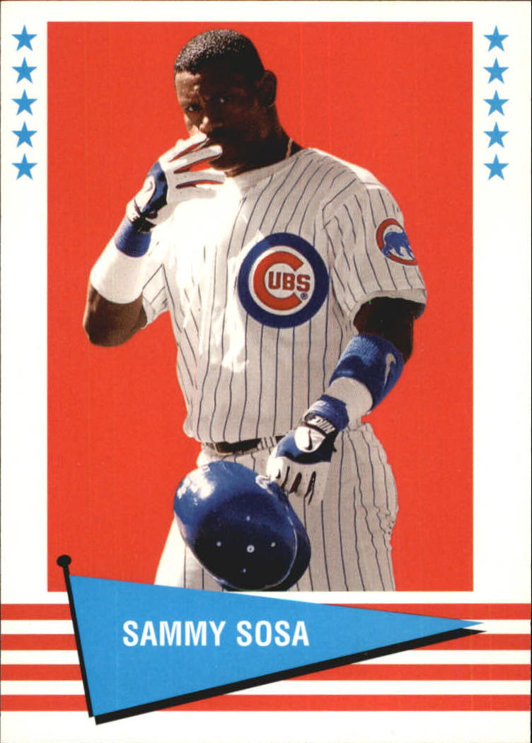  Sammy Sosa Rookie Card 1990 Classic Blue #140