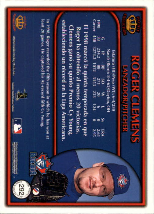 Roger Clemens cards (1987-2022) Red Sox Yankees Blue Jays Astros - You Choose - Picture 185 of 356