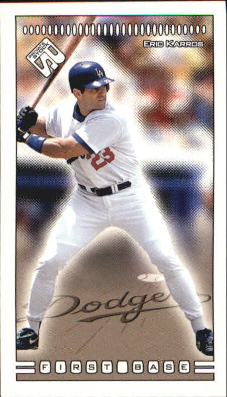 1999 Private Stock PS-206 Red #104 Eric Karros