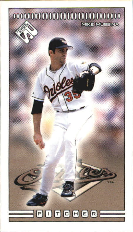 1999 Private Stock PS-206 Red #119 Mike Mussina