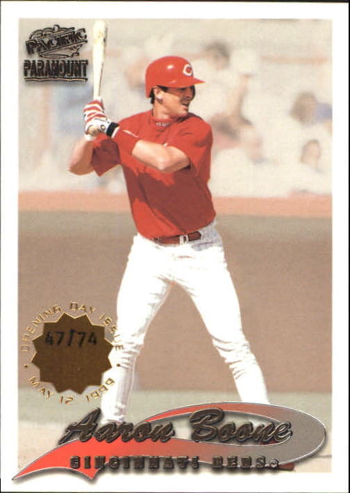 1999 Paramount Opening Day #61 Aaron Boone
