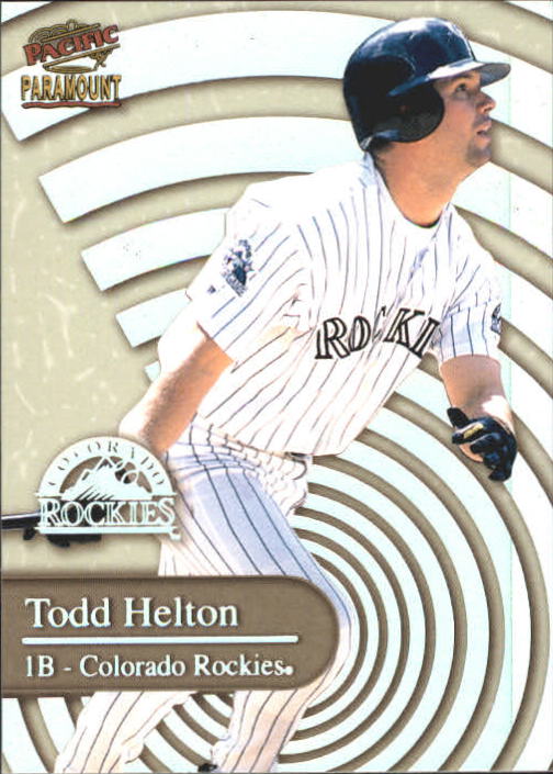 1999 Paramount Personal Bests #14 Todd Helton