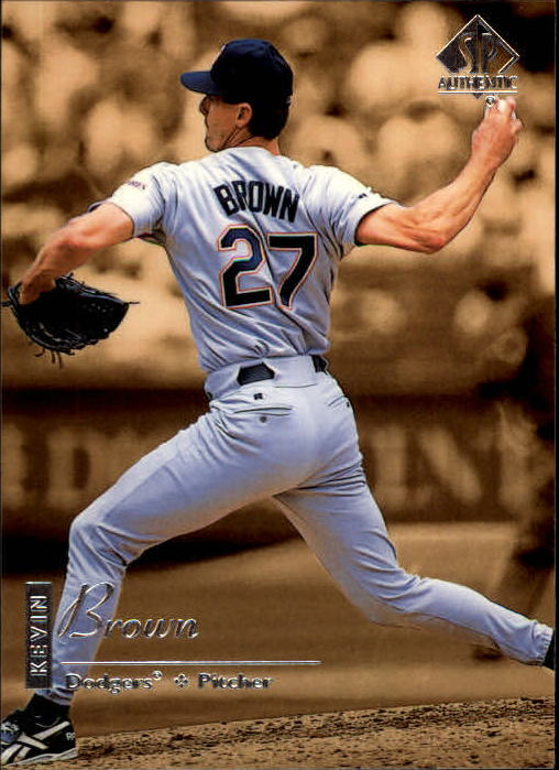 1999 SP Authentic #43 Kevin Brown