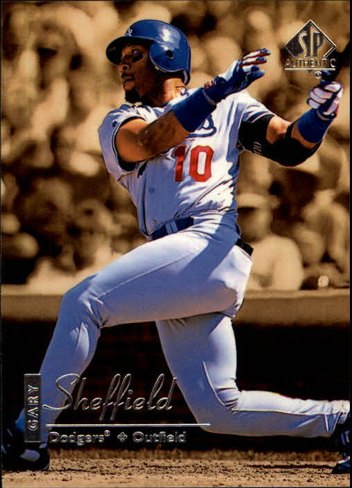 1999 SP Authentic #44 Gary Sheffield