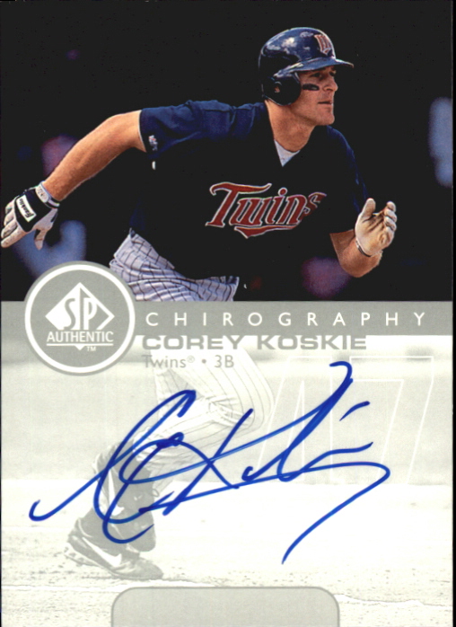1999 SP Authentic Chirography #CK Corey Koskie