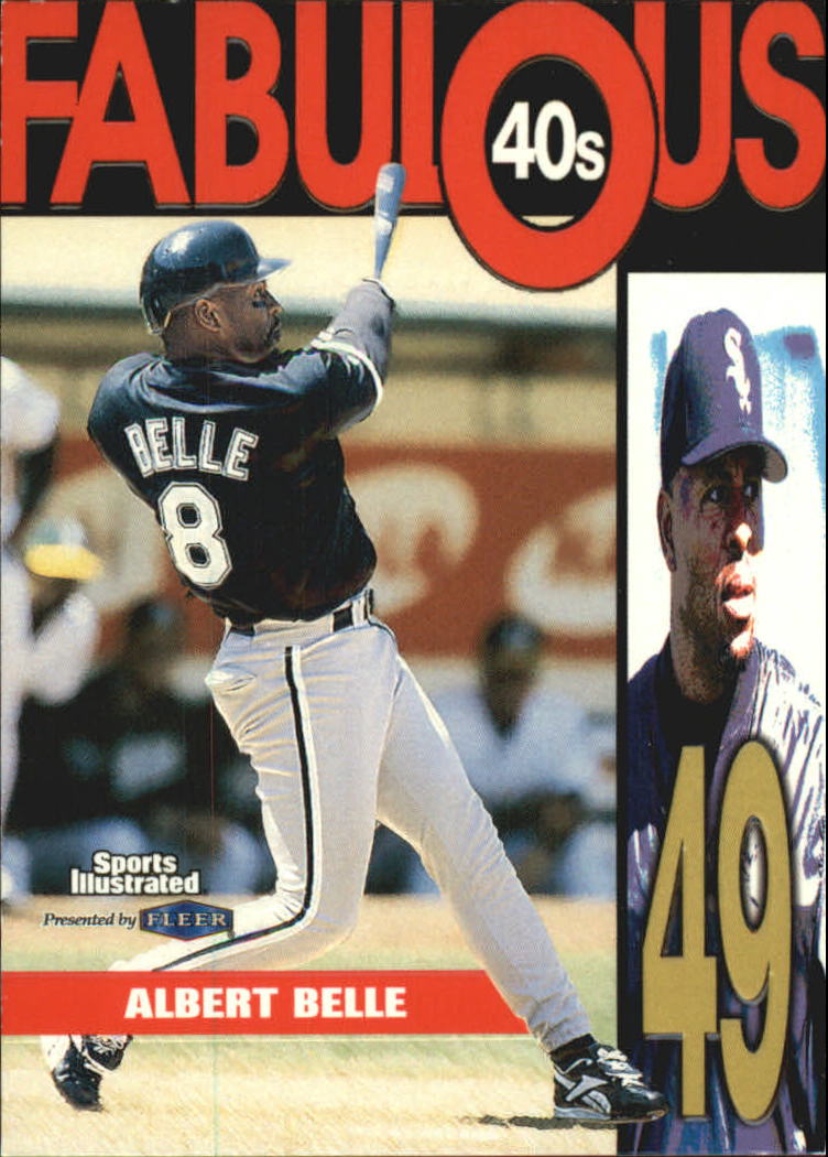 1999 Sports Illustrated Fabulous 40's #5 Albert Belle