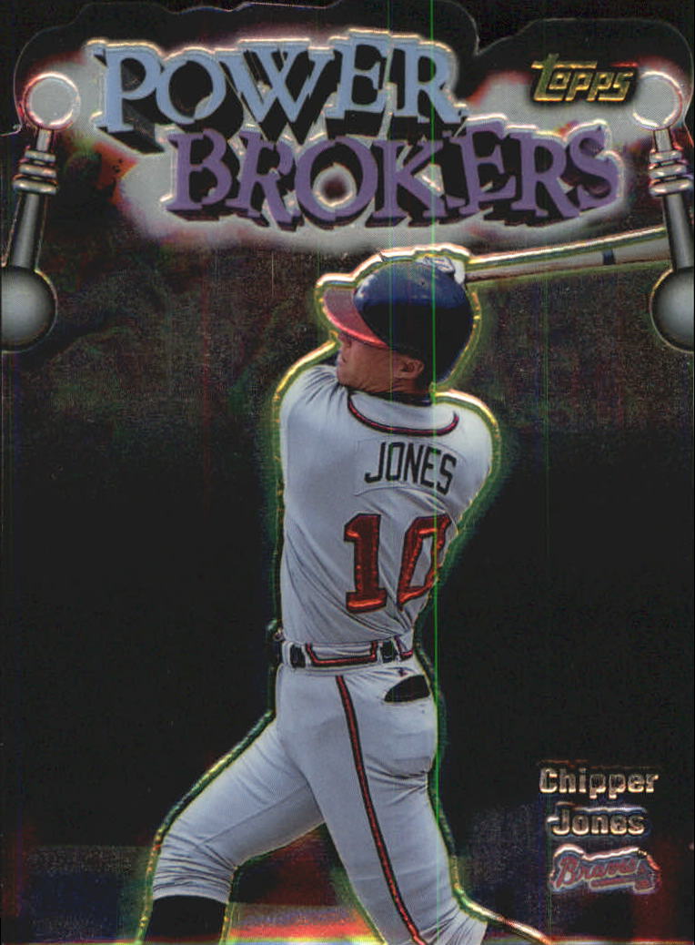 1999 Topps Power Brokers #PB16 Chipper Jones