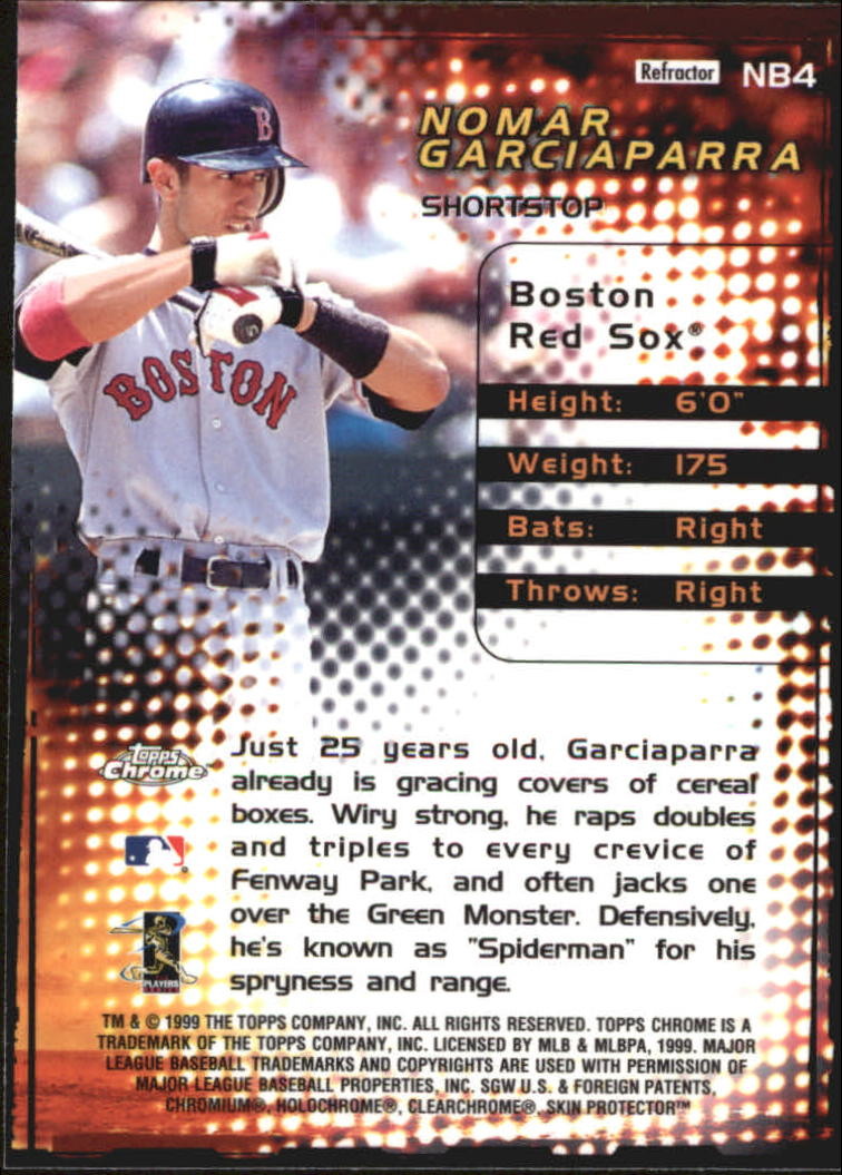 1999 Topps Chrome New Breed Refractors #NB4 Nomar Garciaparra