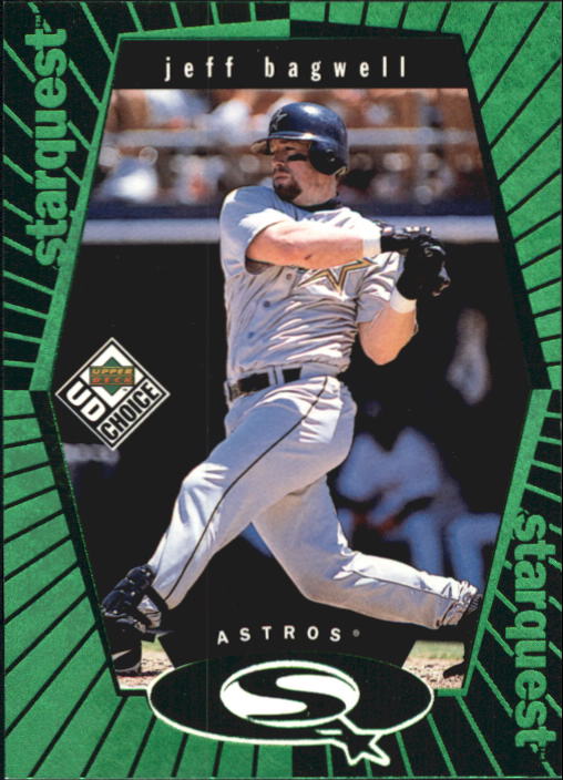 1999 UD Choice StarQuest Green #23 Jeff Bagwell