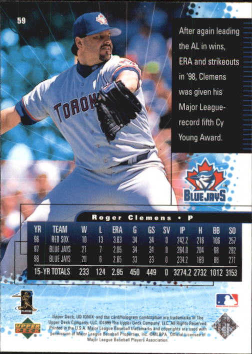 Roger Clemens cards (1987-2022) Red Sox Yankees Blue Jays Astros - You Choose - Picture 199 of 356