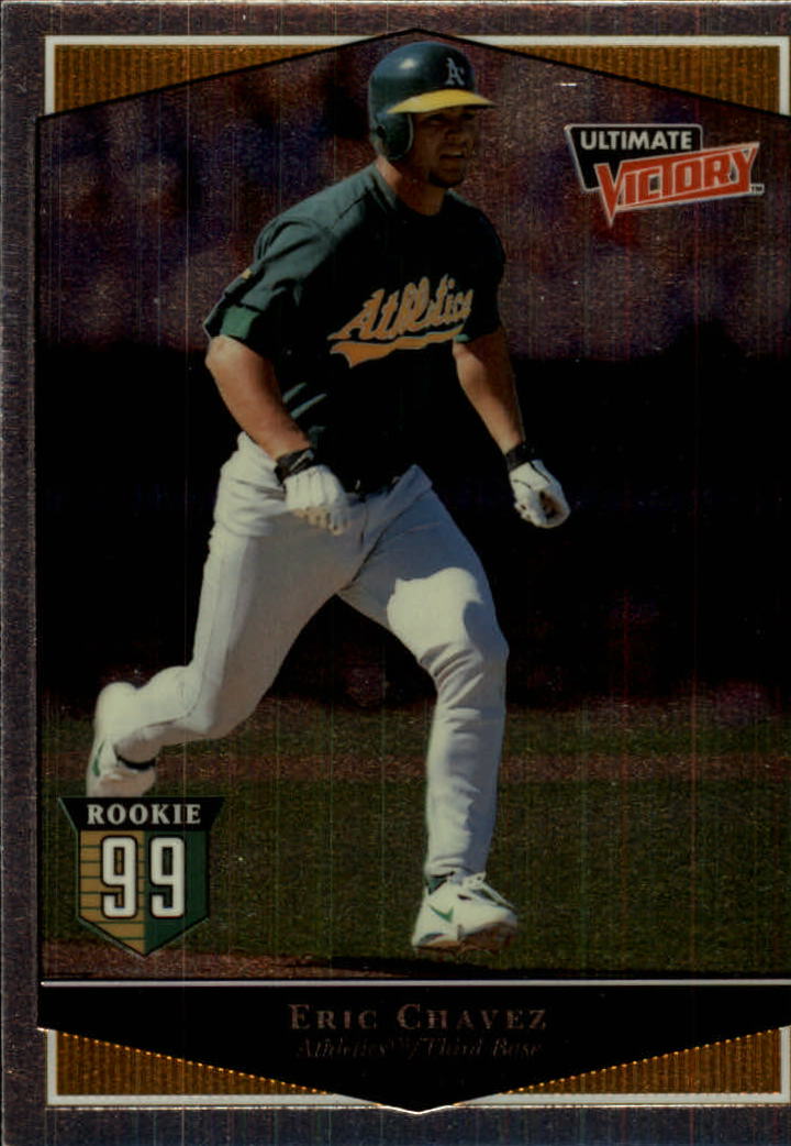 1999 Ultimate Victory #140 Eric Chavez SP