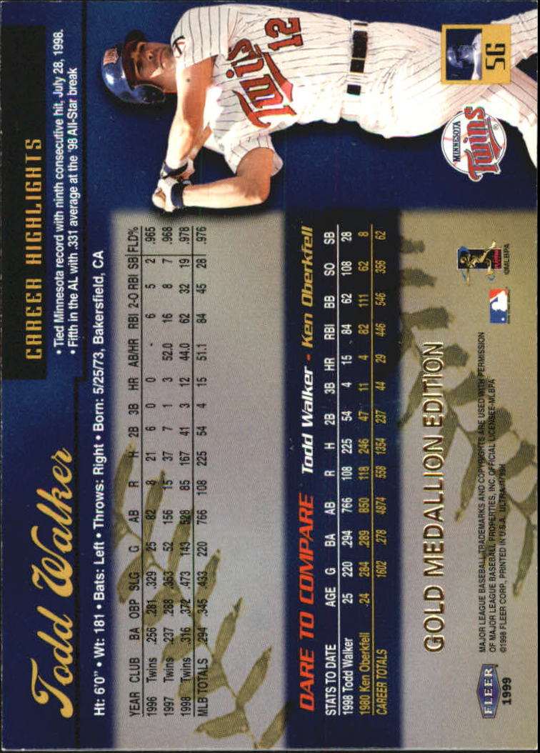 A1909- 1999 Ultra Gold Medaillon BB Karte #S 1-250 -du Pick- 15 + Free US Schiff - Bild 11 von 442