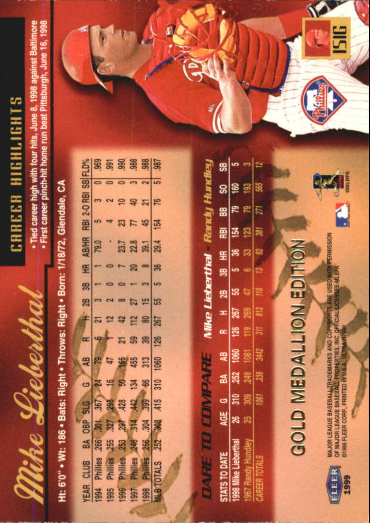 A1909- 1999 Ultra Gold Medaillon BB Karte #S 1-250 -du Pick- 15 + Free US Schiff - Bild 266 von 442
