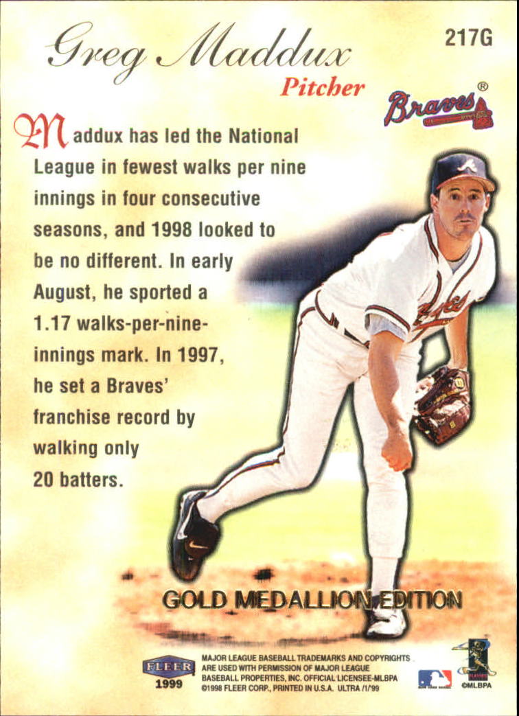 A1909- 1999 Ultra Gold Medaillon BB Karte #S 1-250 -du Pick- 15 + Free US Schiff - Bild 398 von 442