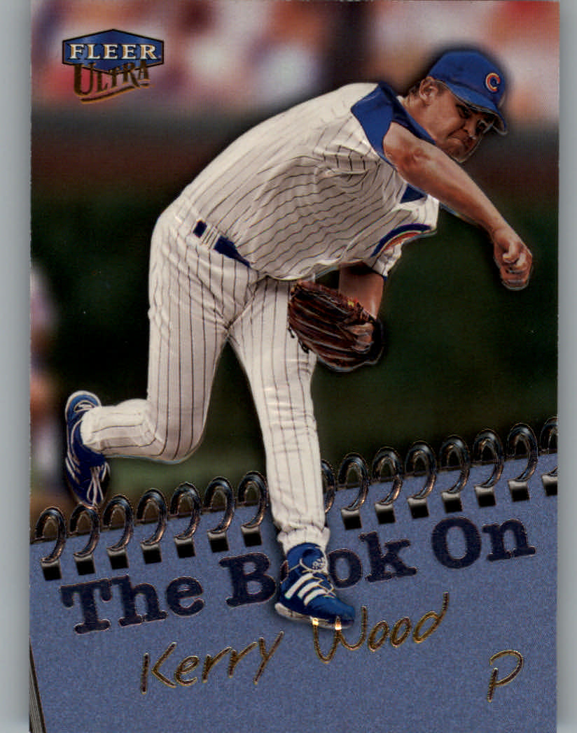 1999 Ultra The Book On #1 Kerry Wood