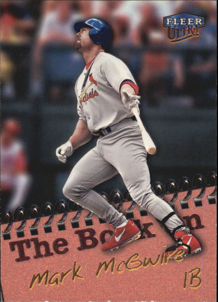 1999 Ultra The Book On #7 Mark McGwire