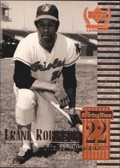 1999 Upper Deck Century Legends #22 Frank Robinson