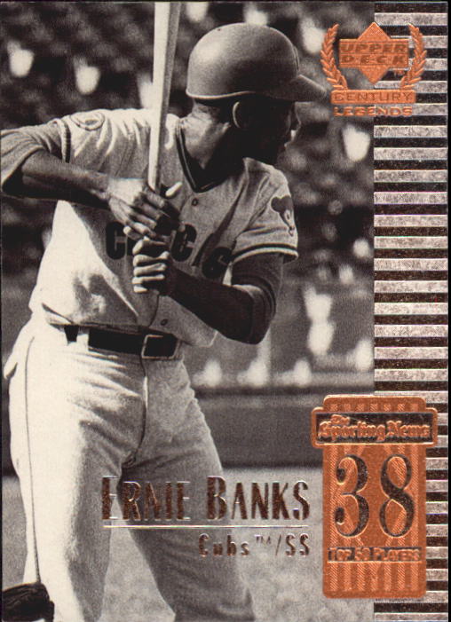 1999 Upper Deck Century Legends #38 Ernie Banks